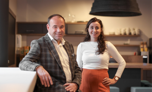 Louis Camps en Sanne Donker
